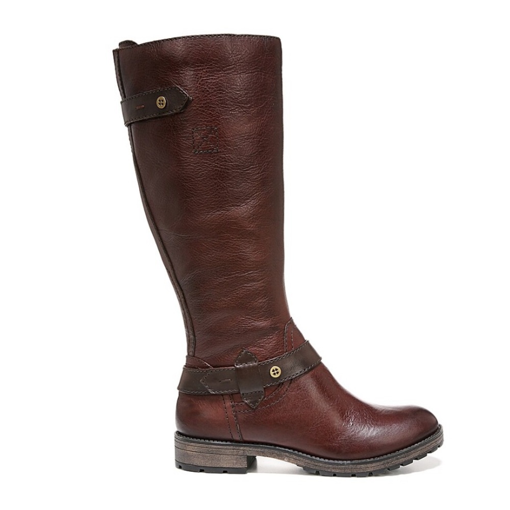 Naturalizer Tanita brown leather riding boot. Size 7.5M.
